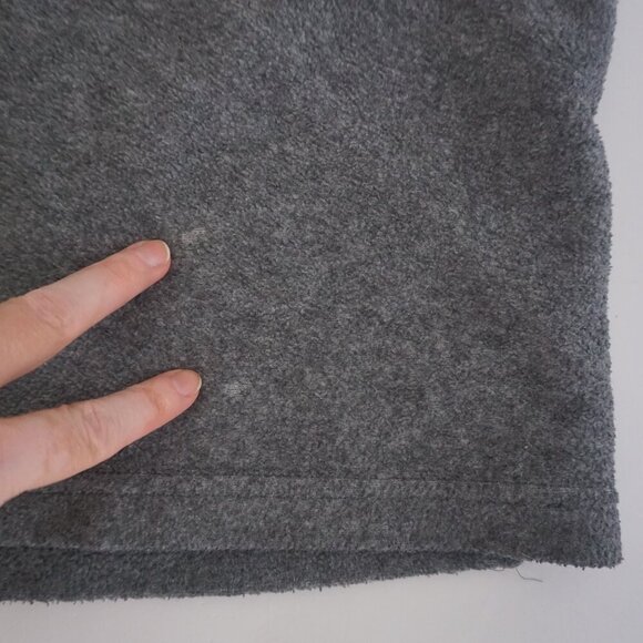 Vtg '90S Basic Concepts Purple Navy Outdoor Hiking Fleece Quarter Zip Sweater L - Picture 11 of 11